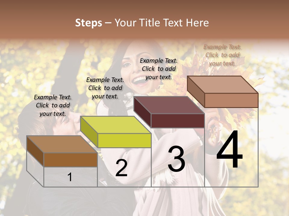 Fall Girlfriend Nature PowerPoint Template
