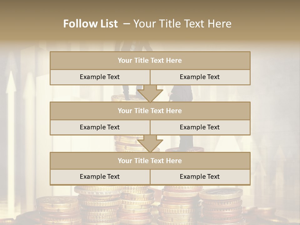 Work  Arrow PowerPoint Template