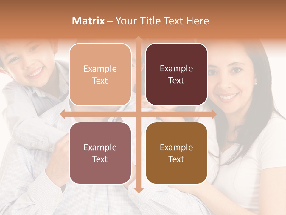 Happiness Parenting Fun PowerPoint Template