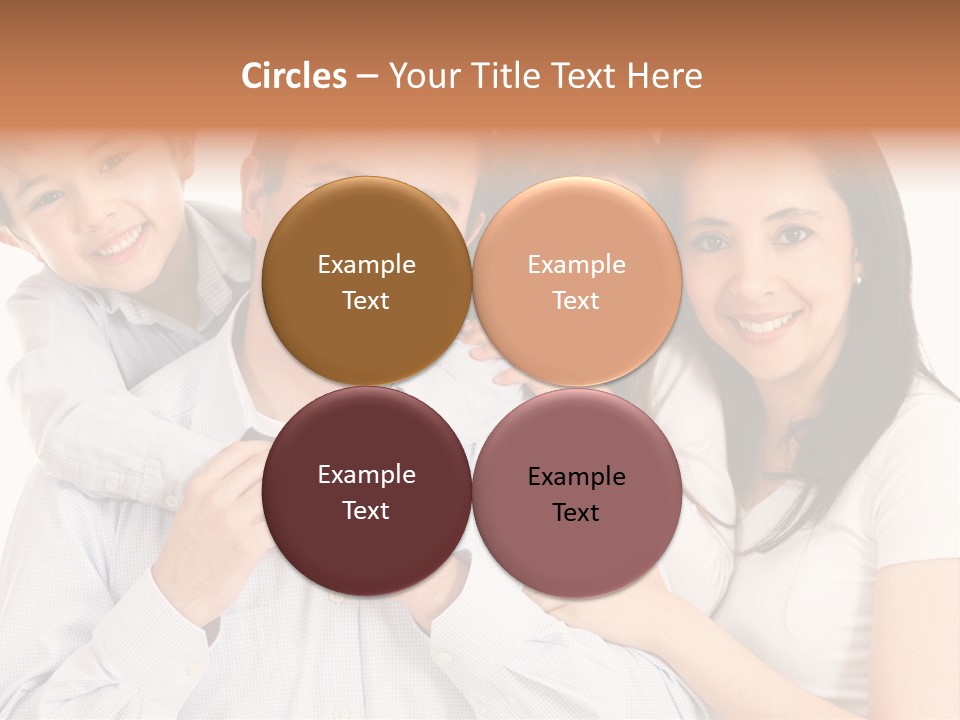 Happiness Parenting Fun PowerPoint Template