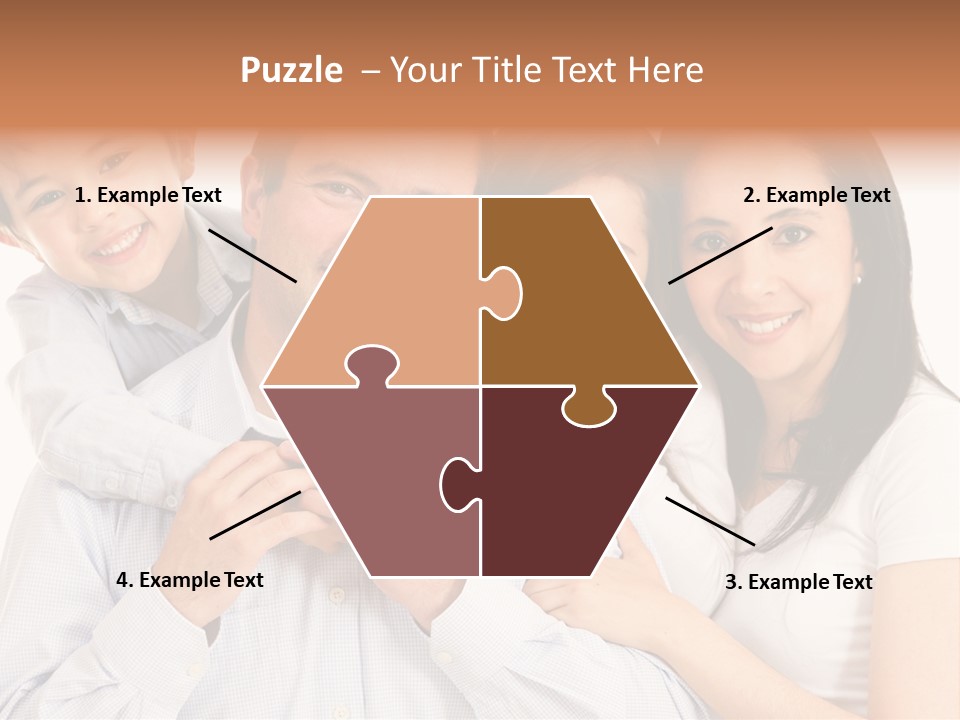 Happiness Parenting Fun PowerPoint Template