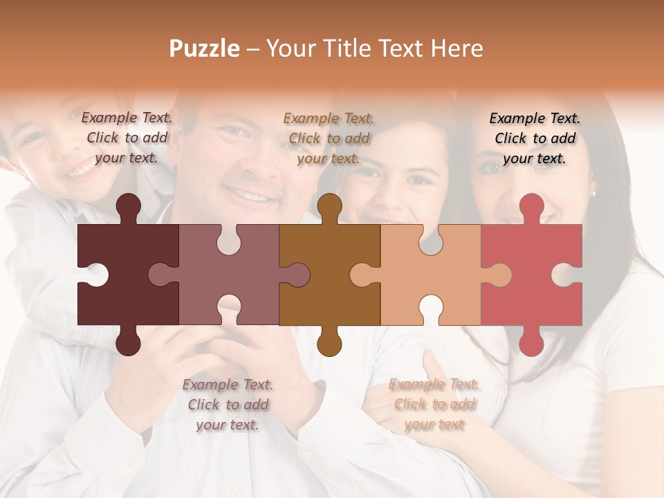 Happiness Parenting Fun PowerPoint Template