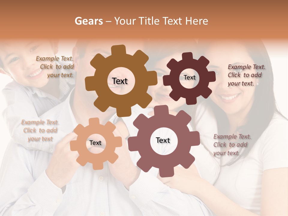 Happiness Parenting Fun PowerPoint Template