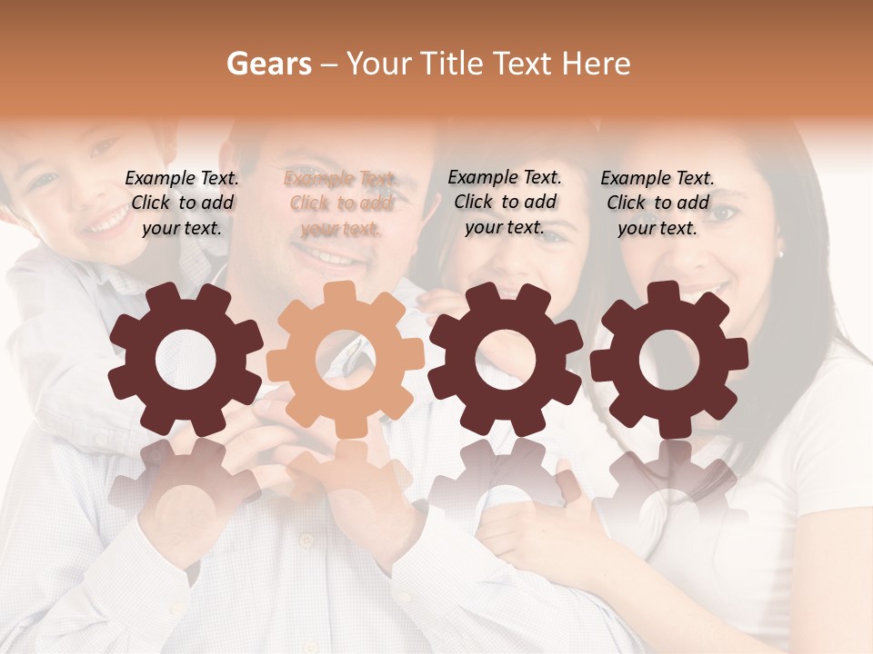 Happiness Parenting Fun PowerPoint Template