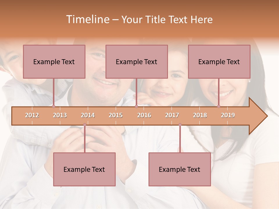 Happiness Parenting Fun PowerPoint Template