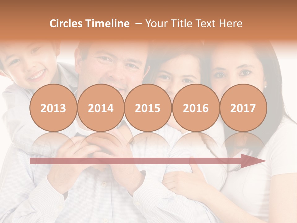 Happiness Parenting Fun PowerPoint Template