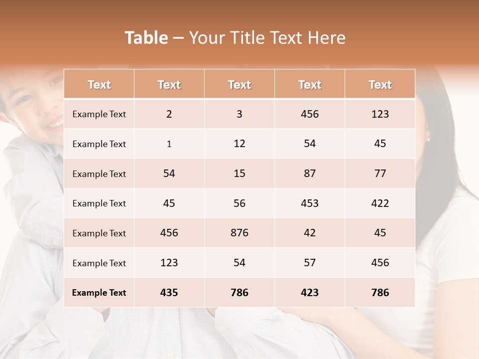 Happiness Parenting Fun PowerPoint Template