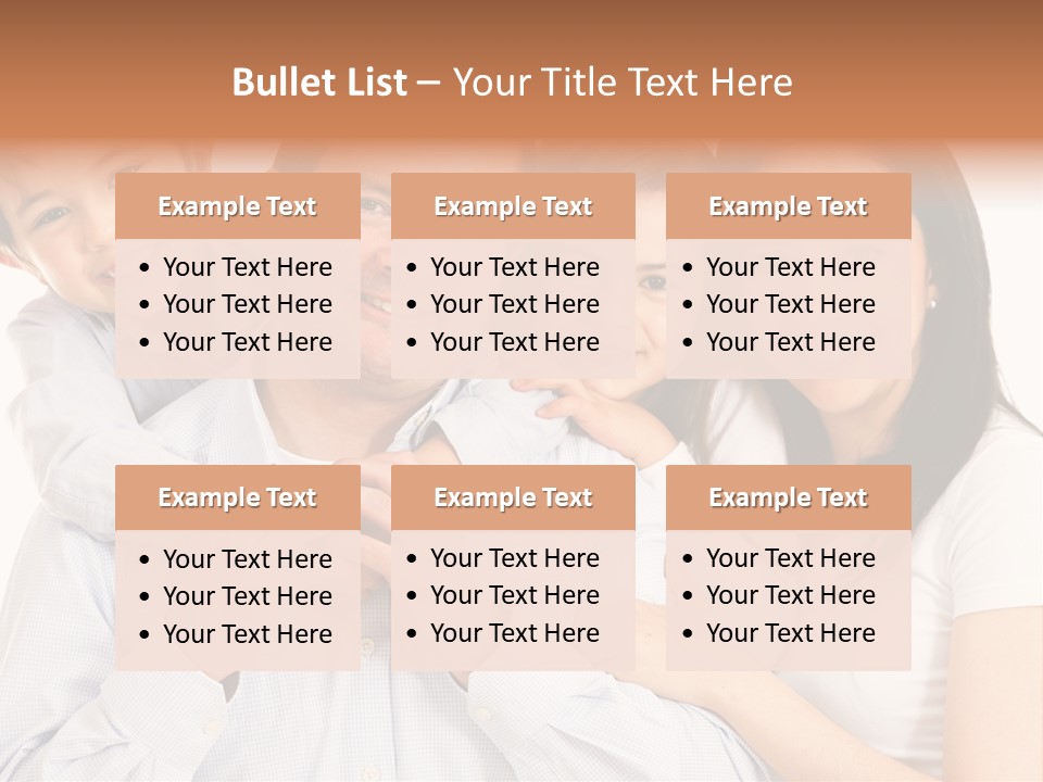 Happiness Parenting Fun PowerPoint Template