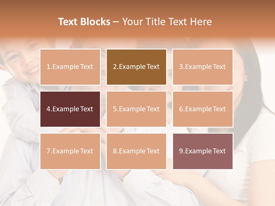 Happiness Parenting Fun PowerPoint Template