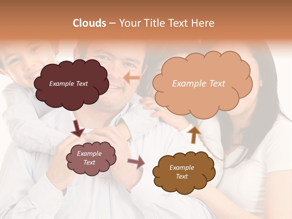Happiness Parenting Fun PowerPoint Template