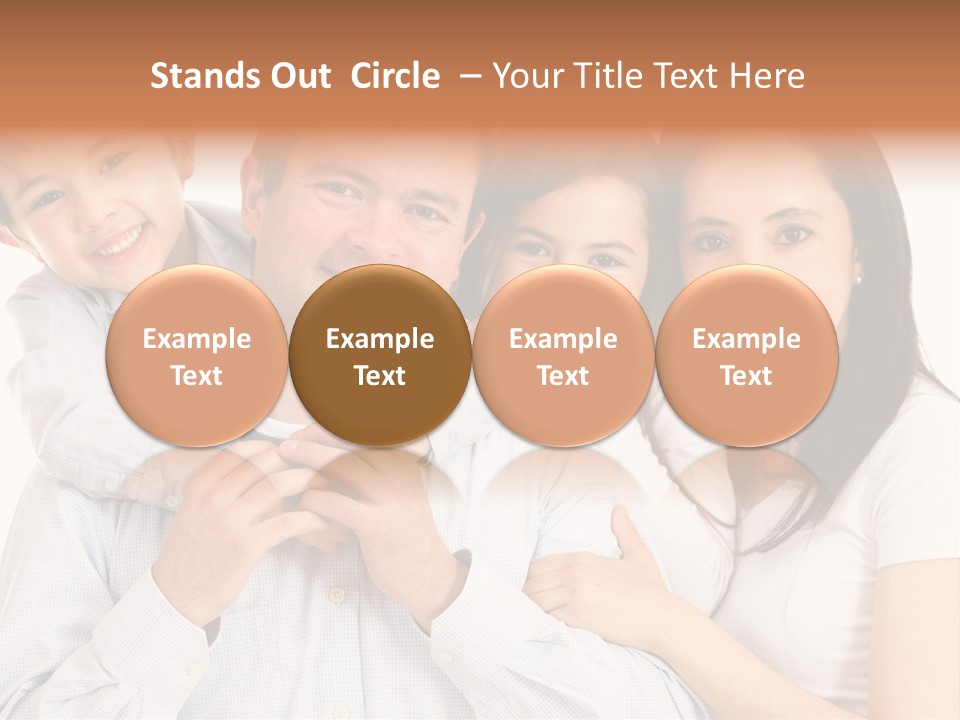 Happiness Parenting Fun PowerPoint Template