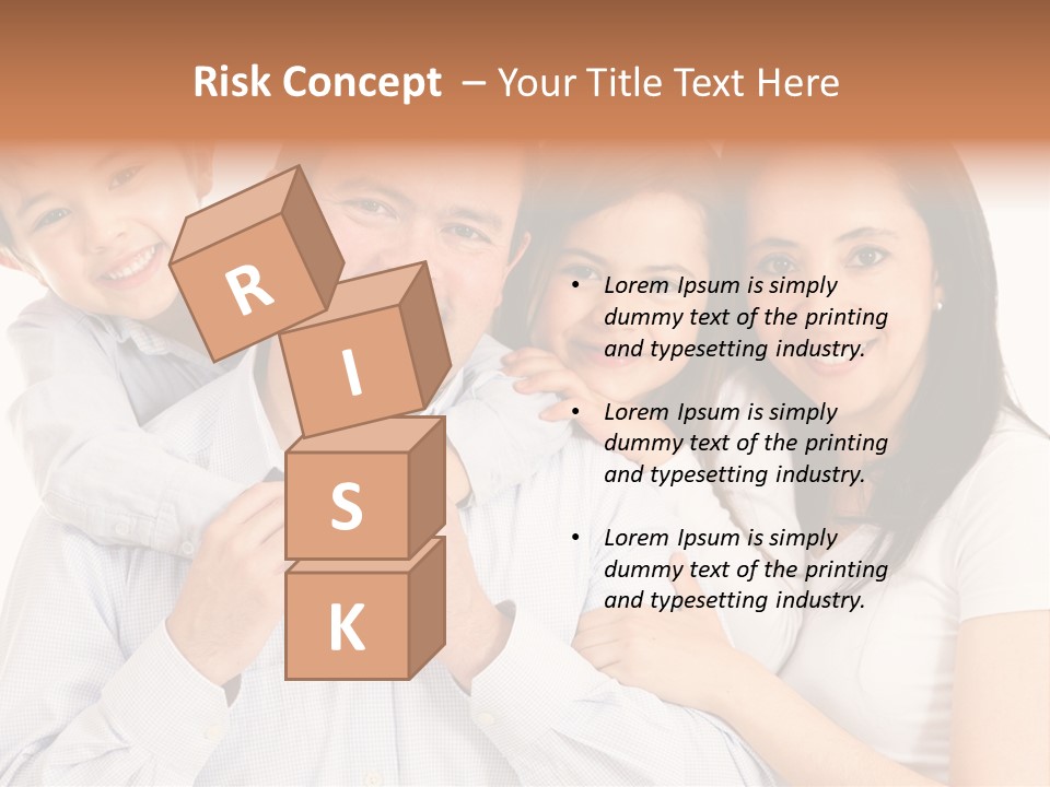 Happiness Parenting Fun PowerPoint Template