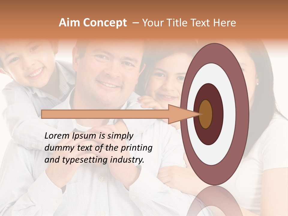 Happiness Parenting Fun PowerPoint Template