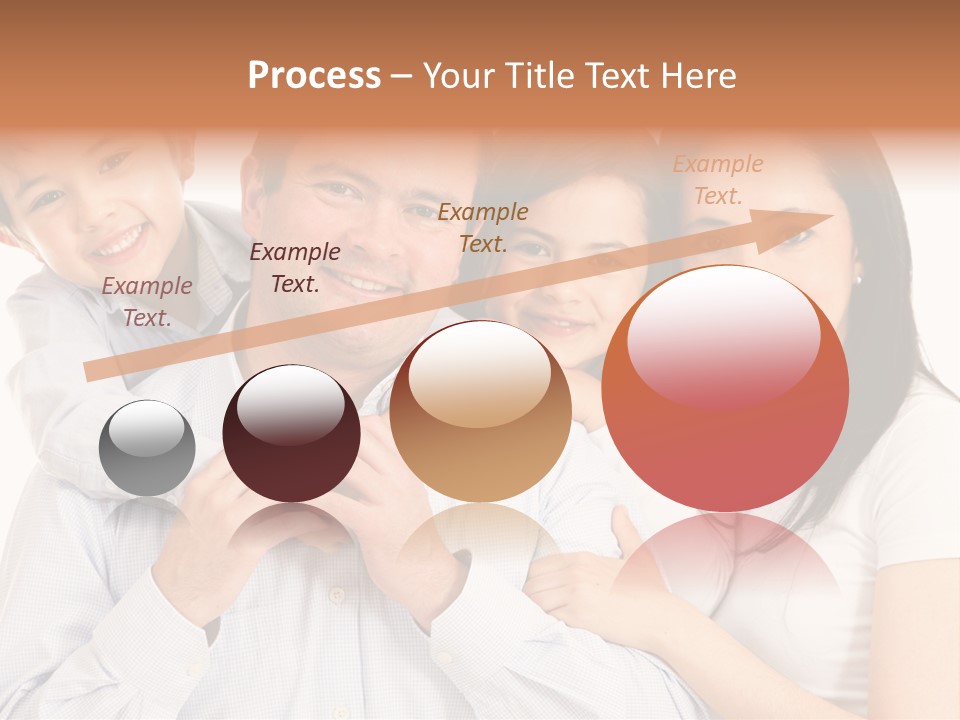 Happiness Parenting Fun PowerPoint Template