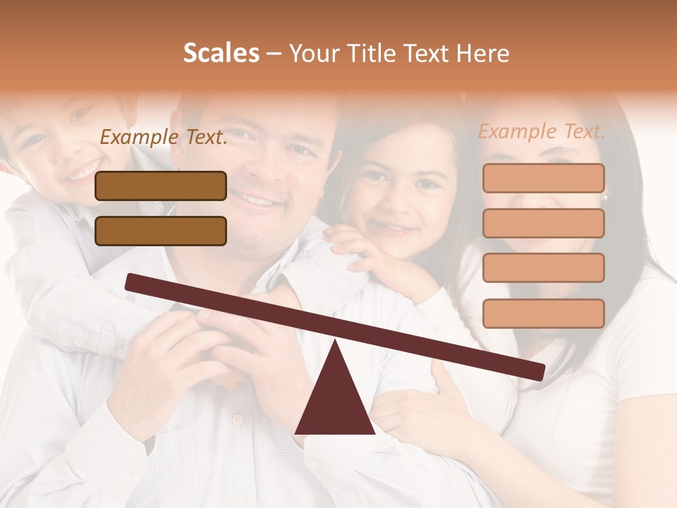 Happiness Parenting Fun PowerPoint Template