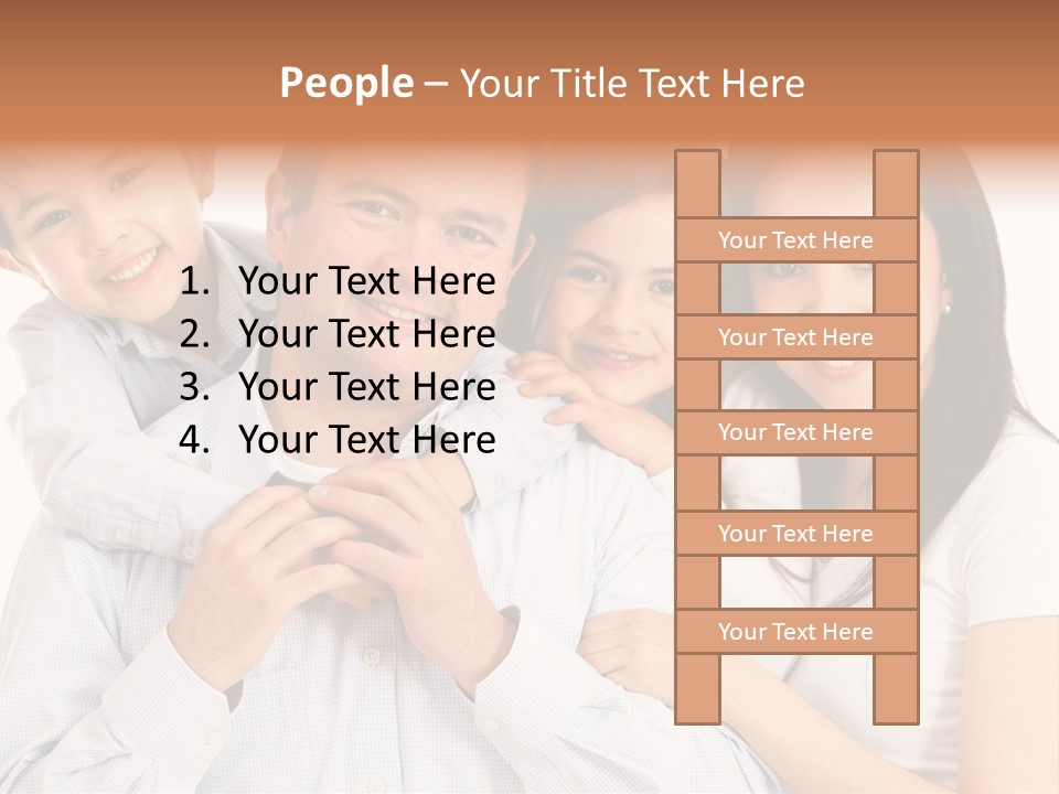 Happiness Parenting Fun PowerPoint Template