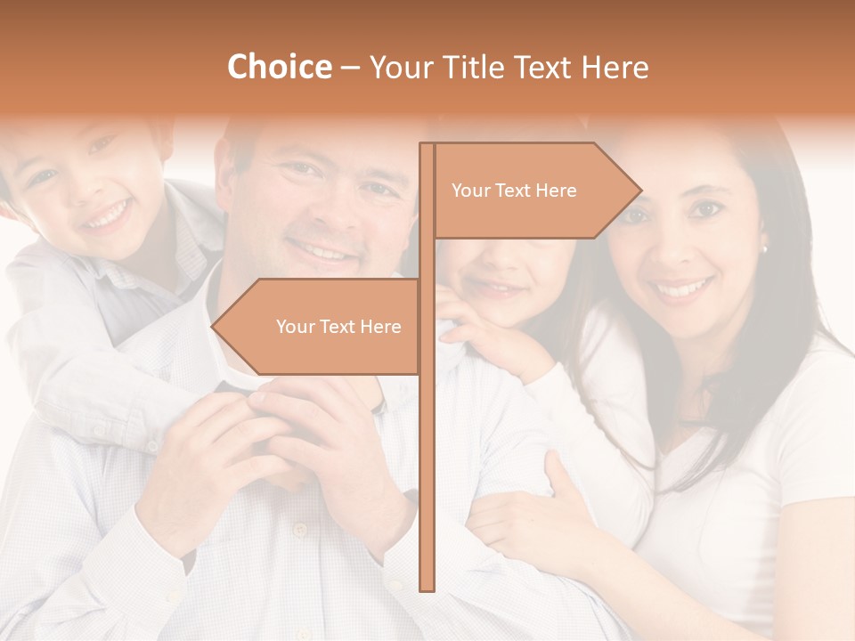 Happiness Parenting Fun PowerPoint Template