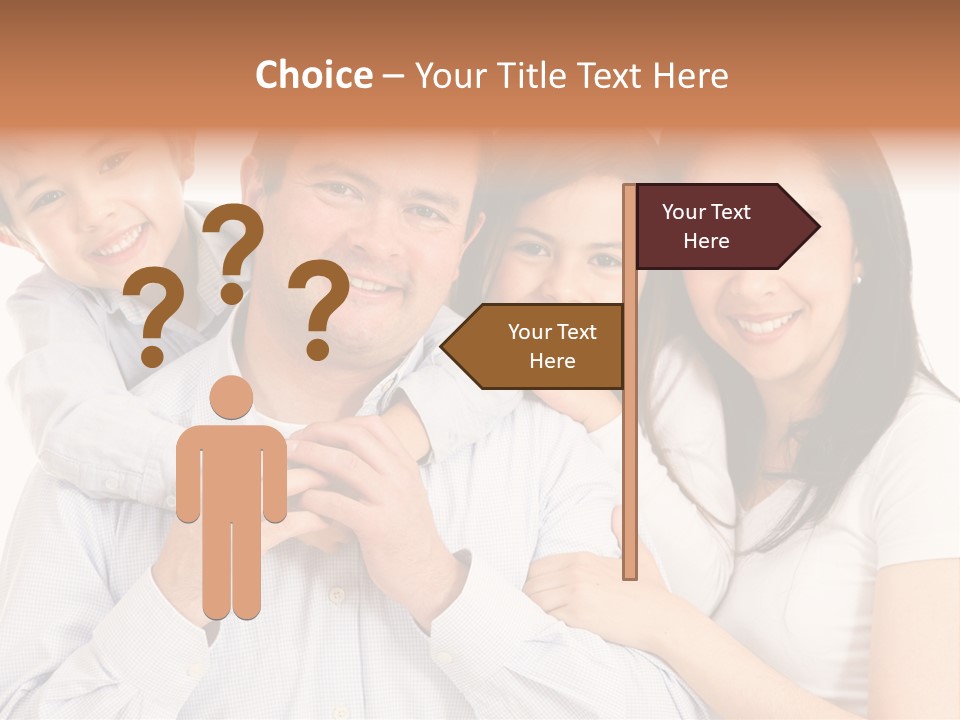 Happiness Parenting Fun PowerPoint Template