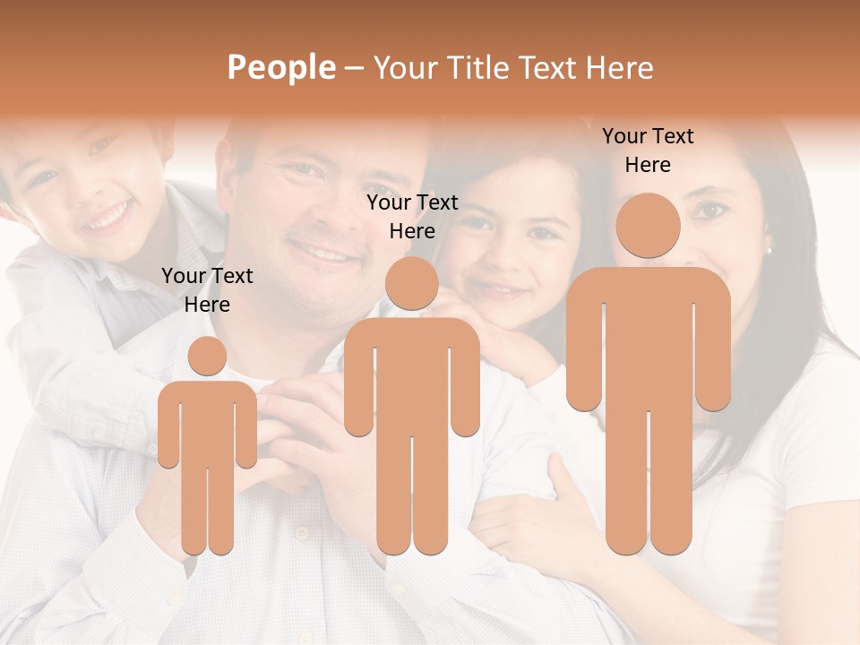 Happiness Parenting Fun PowerPoint Template