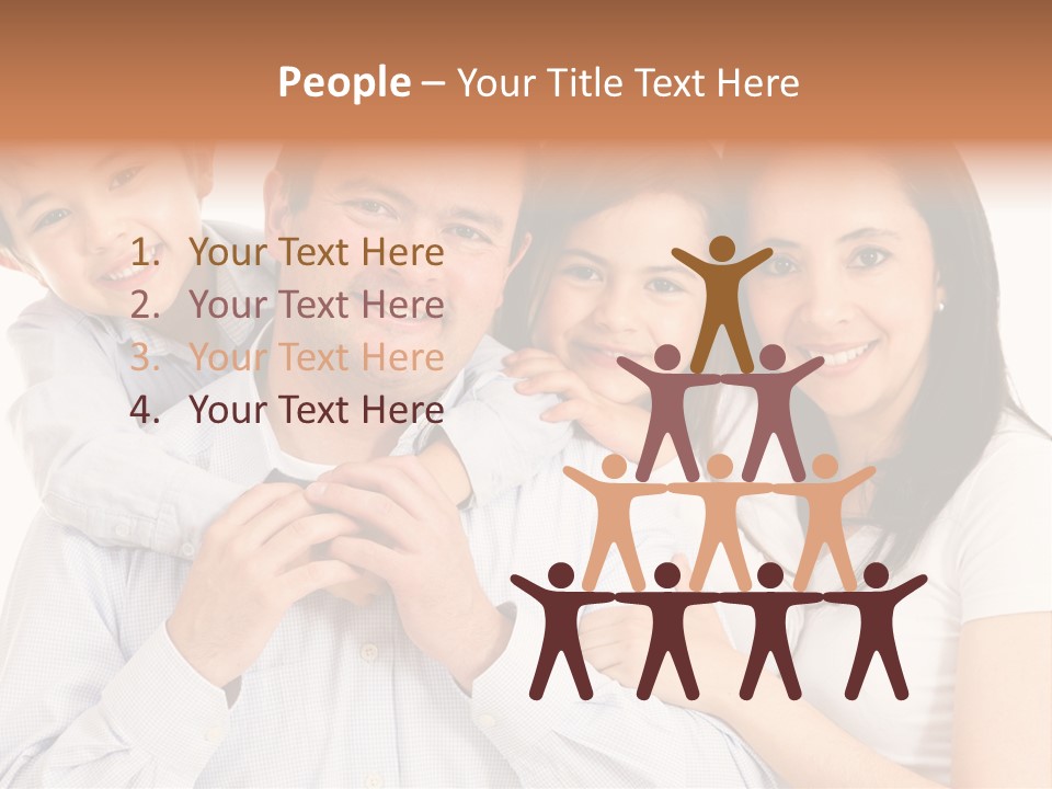 Happiness Parenting Fun PowerPoint Template