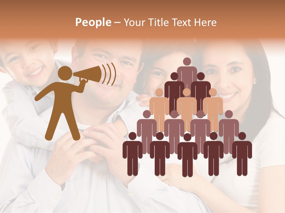 Happiness Parenting Fun PowerPoint Template