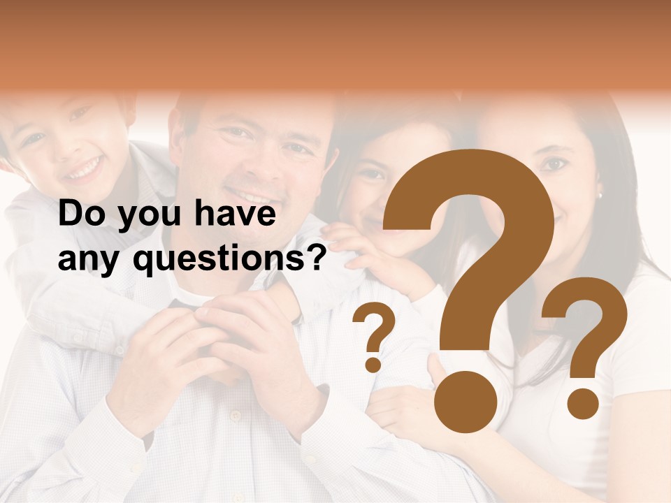 Happiness Parenting Fun PowerPoint Template