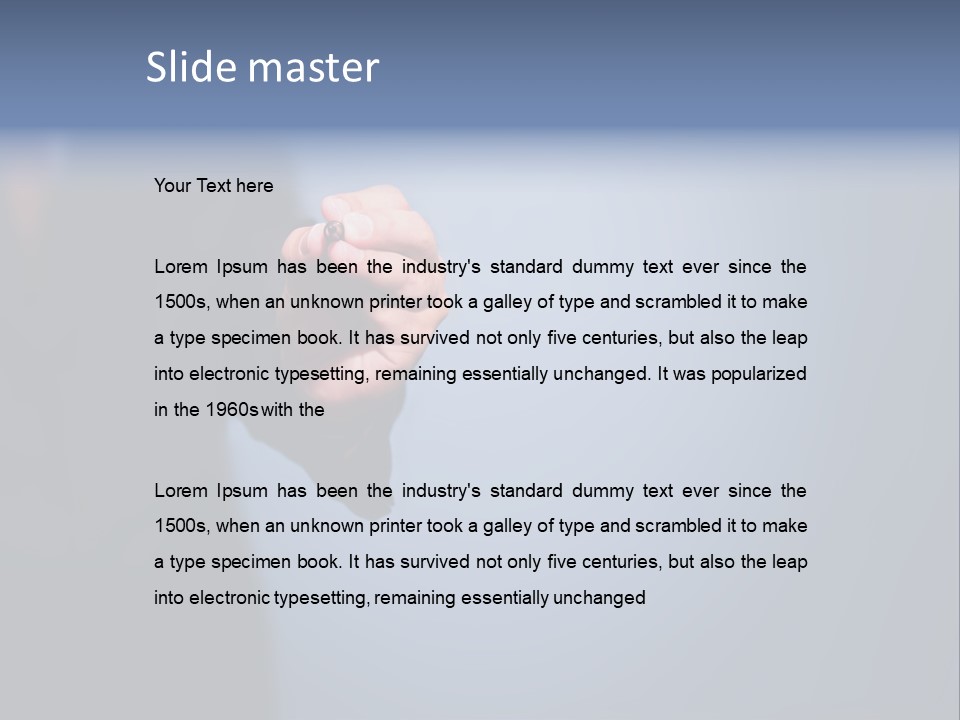 Paper  Doing PowerPoint Template