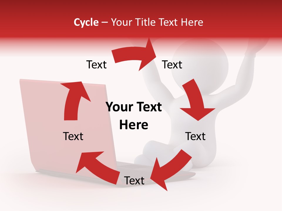 Learning Browsing Cute PowerPoint Template