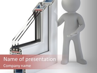 Separation Home Plastic PowerPoint Template