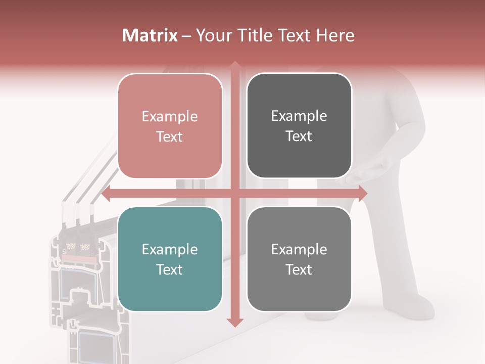 Separation Home Plastic PowerPoint Template