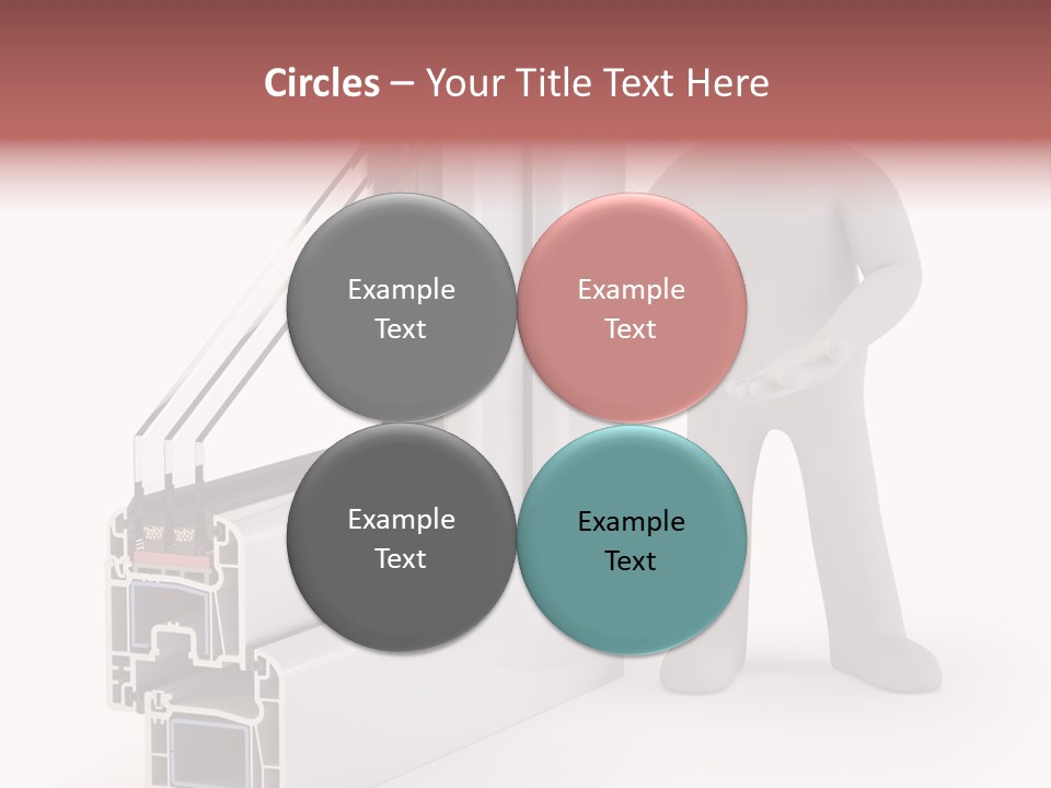 Separation Home Plastic PowerPoint Template