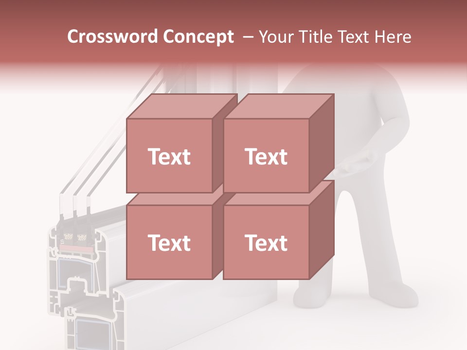 Separation Home Plastic PowerPoint Template