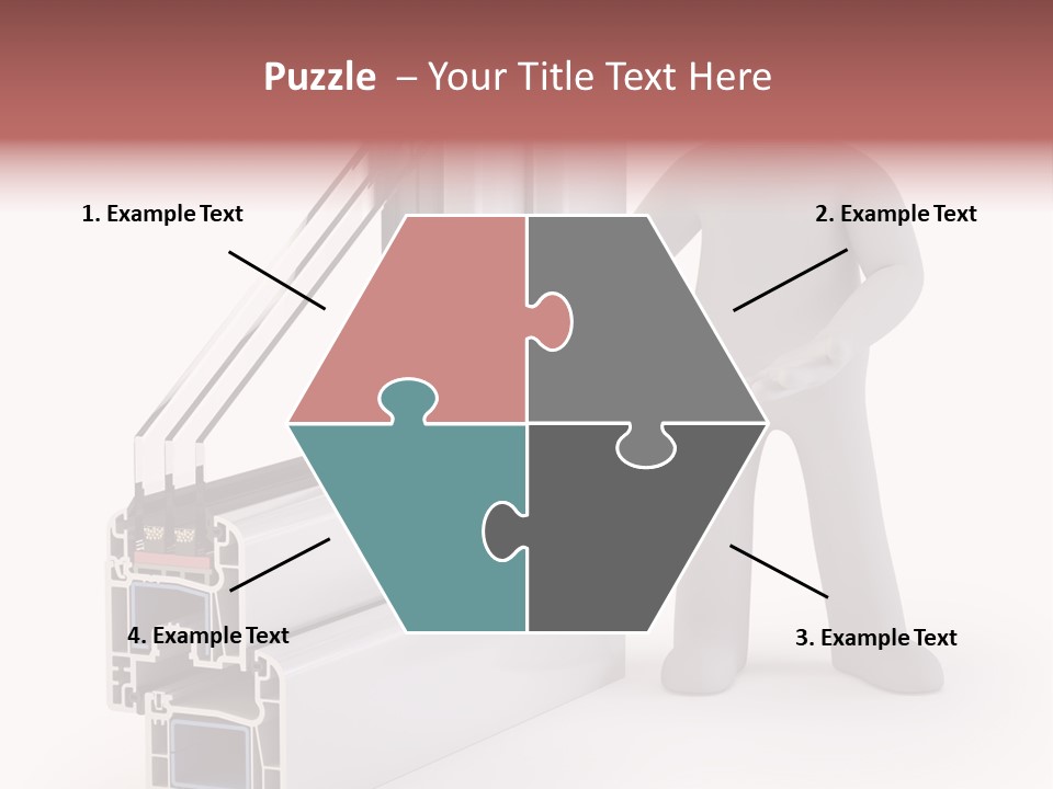 Separation Home Plastic PowerPoint Template