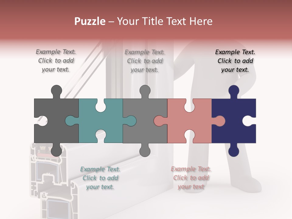 Separation Home Plastic PowerPoint Template