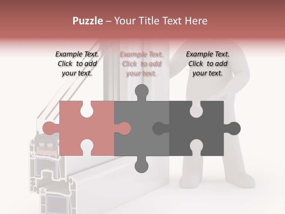 Separation Home Plastic PowerPoint Template