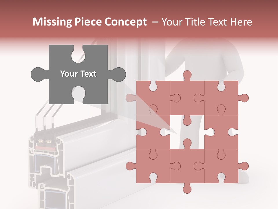 Separation Home Plastic PowerPoint Template