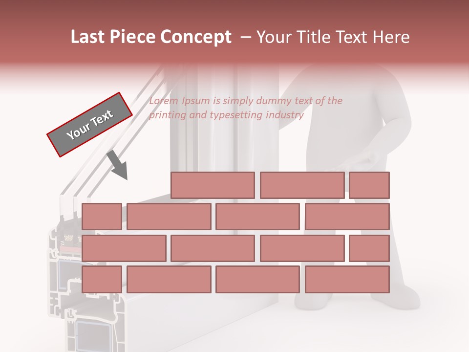 Separation Home Plastic PowerPoint Template