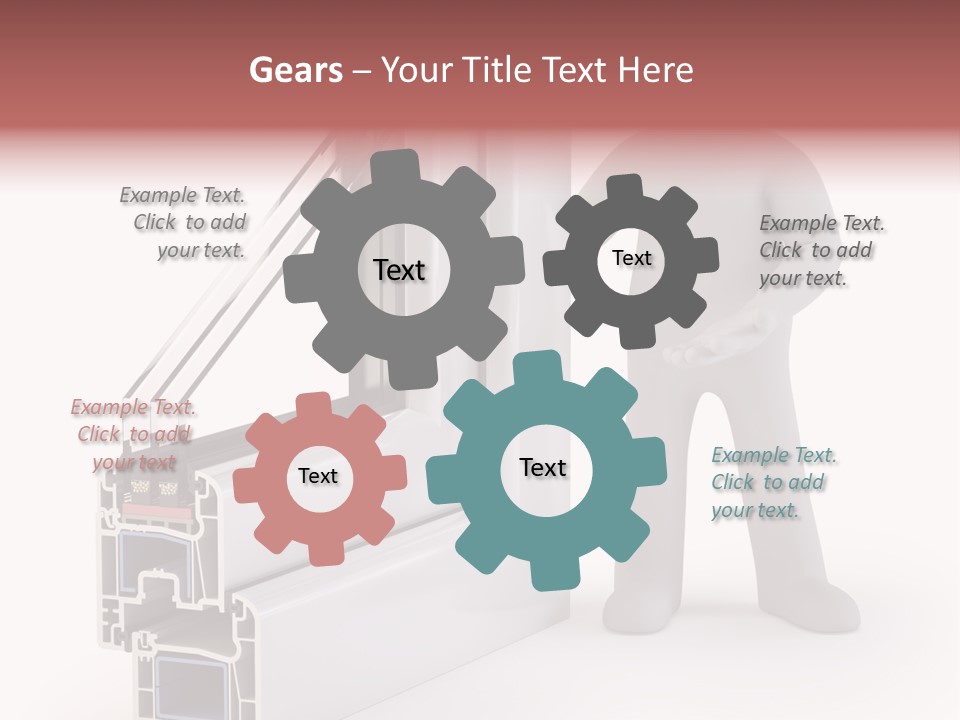Separation Home Plastic PowerPoint Template
