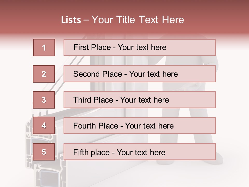 Separation Home Plastic PowerPoint Template