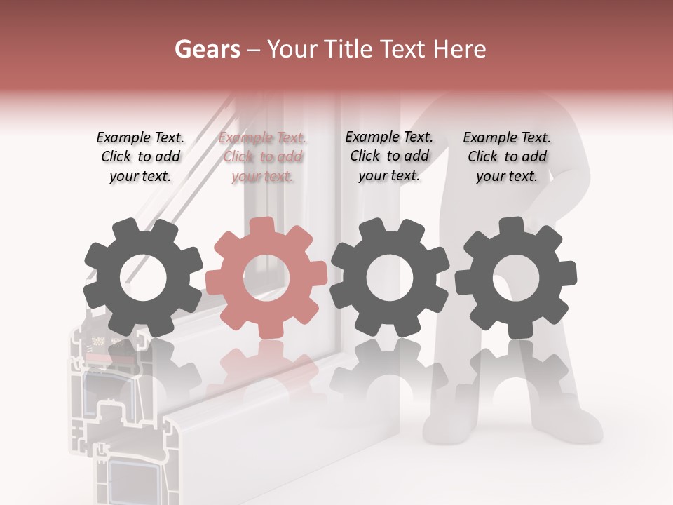 Separation Home Plastic PowerPoint Template