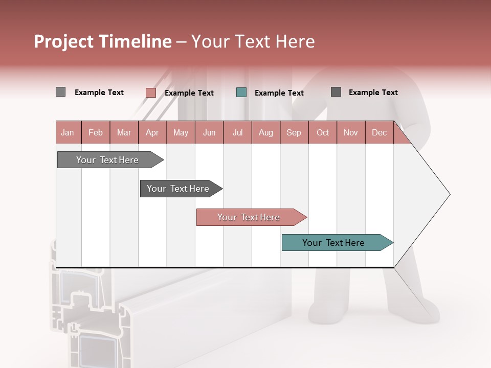 Separation Home Plastic PowerPoint Template