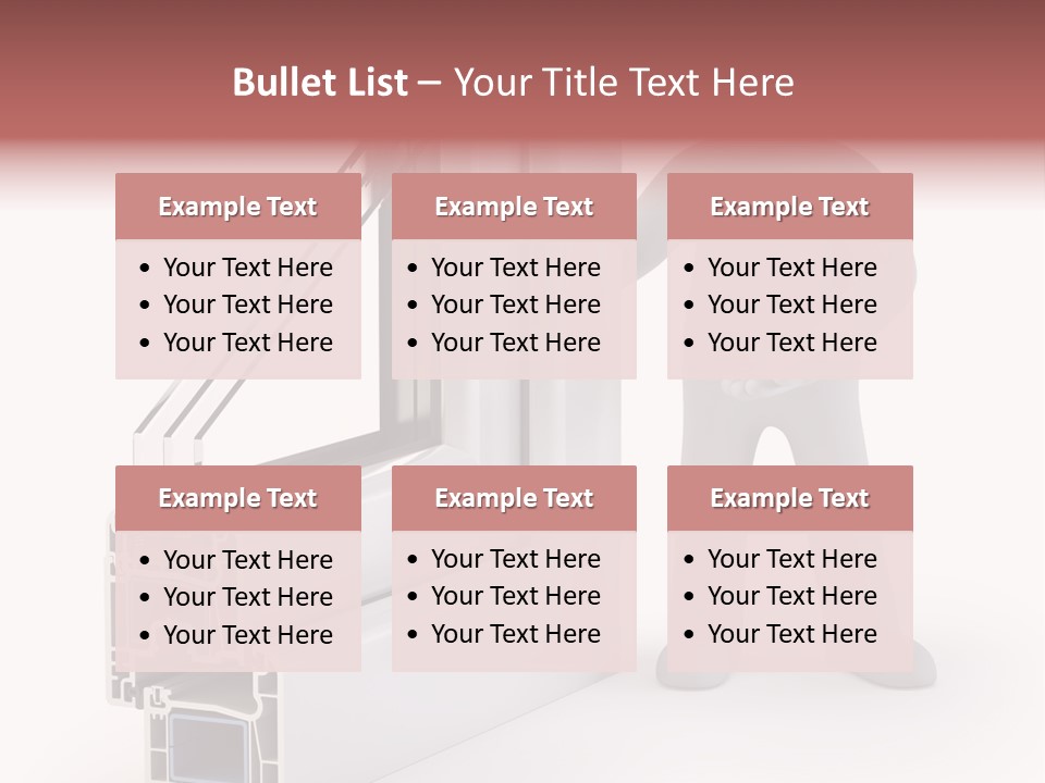 Separation Home Plastic PowerPoint Template