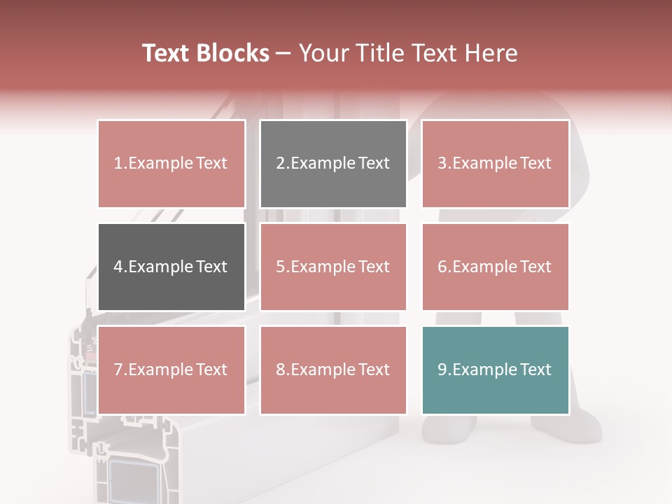 Separation Home Plastic PowerPoint Template