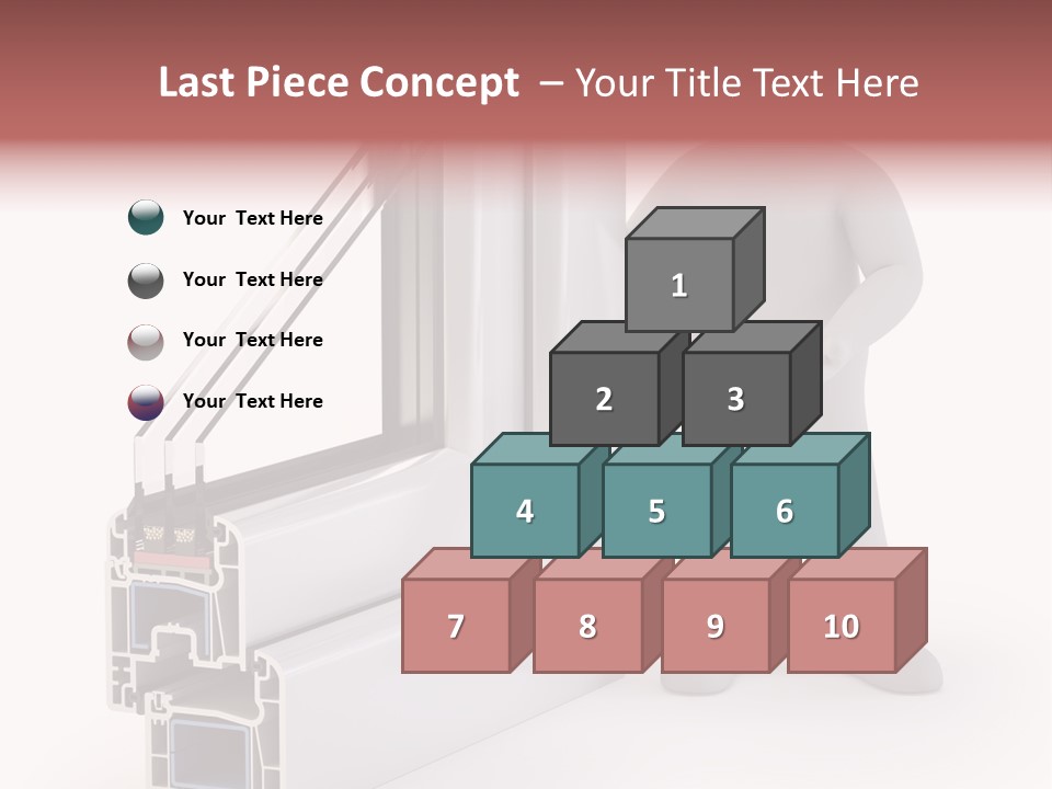 Separation Home Plastic PowerPoint Template