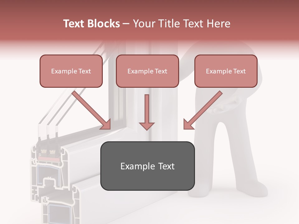 Separation Home Plastic PowerPoint Template