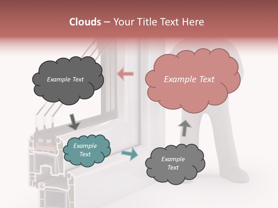 Separation Home Plastic PowerPoint Template