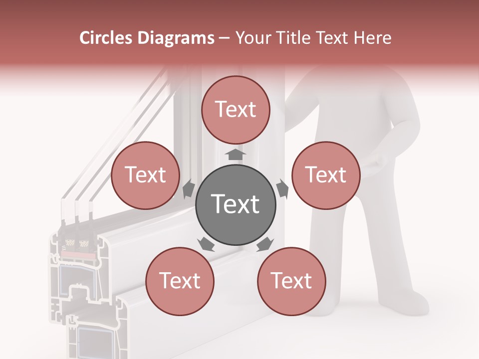 Separation Home Plastic PowerPoint Template