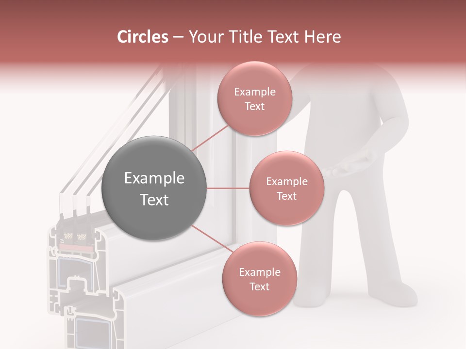 Separation Home Plastic PowerPoint Template