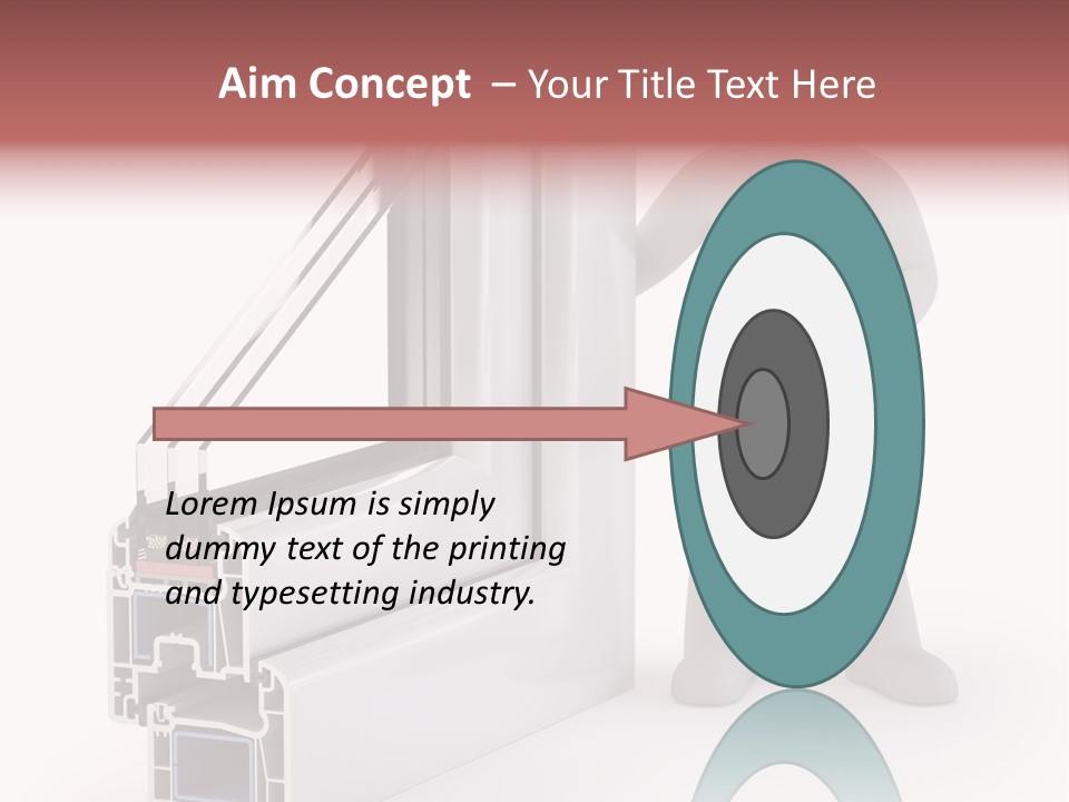 Separation Home Plastic PowerPoint Template