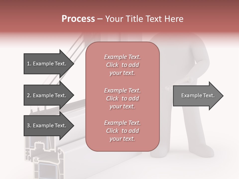Separation Home Plastic PowerPoint Template